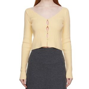 LVIR Yellow V-Neck Cardigan - Size Medium
New With Tags! Bought off Ssense